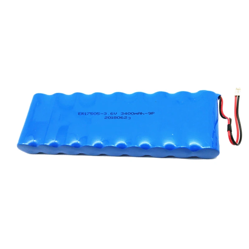 Low Temperature Environment A Size 2800mah Power Type Er17505m Li-Socl 2 Battery For Sensor, Iot , Smart Meter