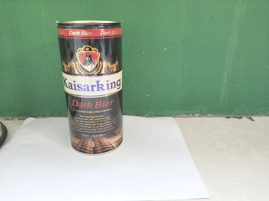 Chinese Tinplate cans supply beer alcohol drink cans high capacity 1L beer cans empty bottles