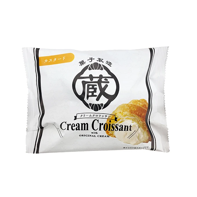 Japanese custard hot sale cake pastry roll through steam process
