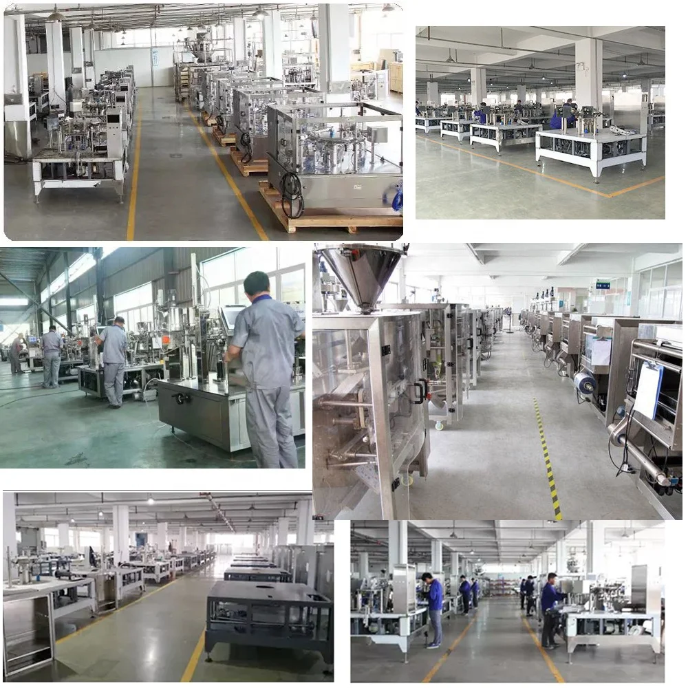 Automatic Premade Doypack Pouch Olive Salty Water Liquid Food Bag Rotary Weighing and Packing Machine