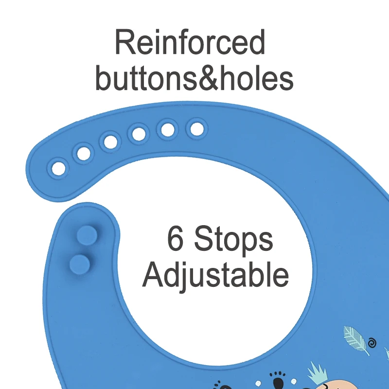 Factory wholesale silicone baby bibs cartoon animal mushie  baby custom silicone bib