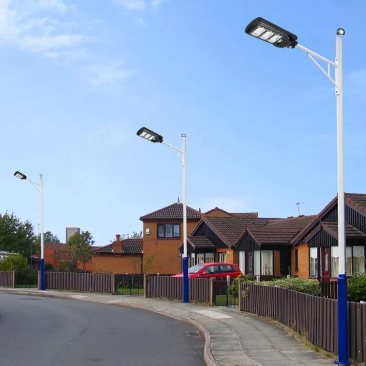 Solar powered Light IP66 Waterproof 300w 400w Solar Street lamp Outdoor With Motion Sensor And Remote Control solar street light