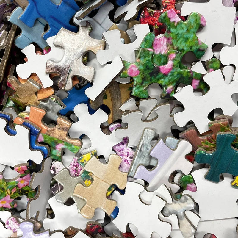 Factory Price Custom Printing Landscape Puzzles 1000 Pieces Adult Jigsaw Puzzles for  Rompecabezas