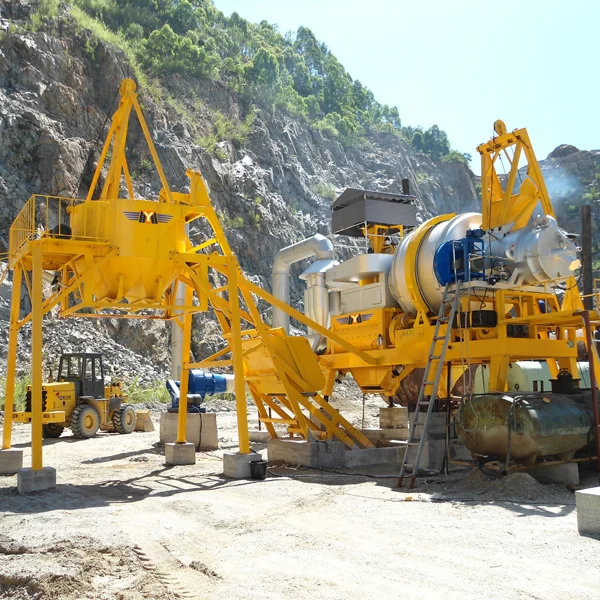 Малая портативная Асфальтовая установка для скоростной автомагистрали, машины для метро, 40 т/ч