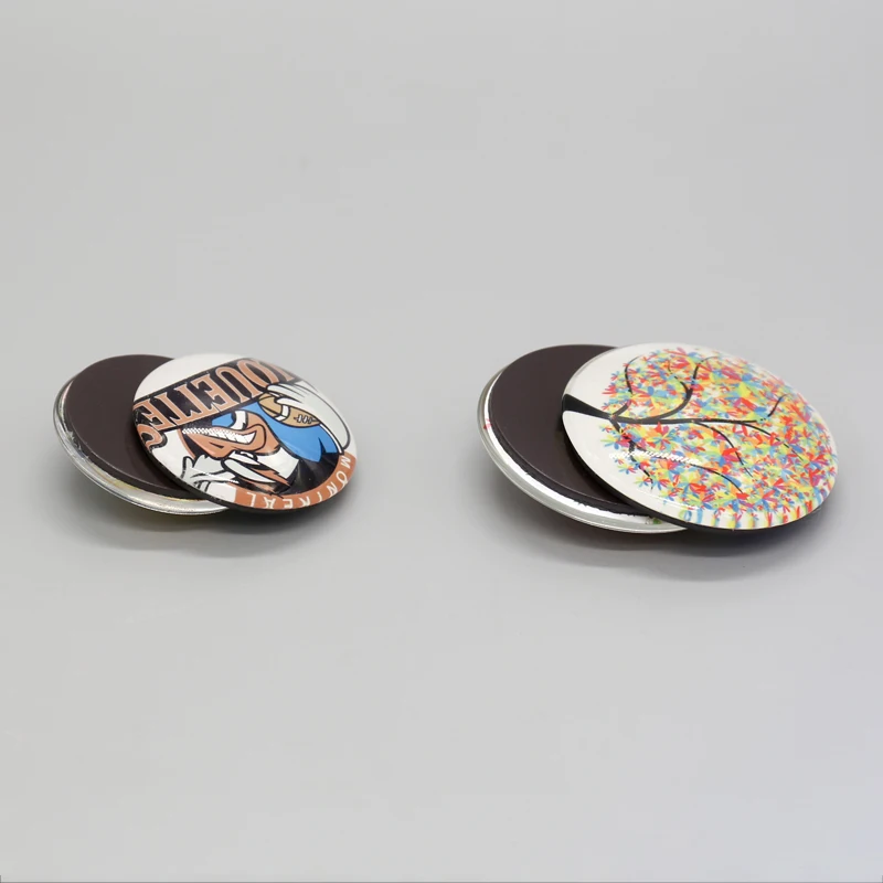 Promotional Gift Customized Logo Printable Refrigerator Sticker Magnets Sublimation Blank Crystal Fridge Magnet