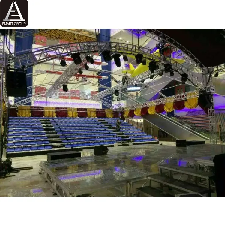 220 Seats Manual Or Electric Telescopic Grandstand Tribune Seating Indoor Sport Event Folding Bleacher