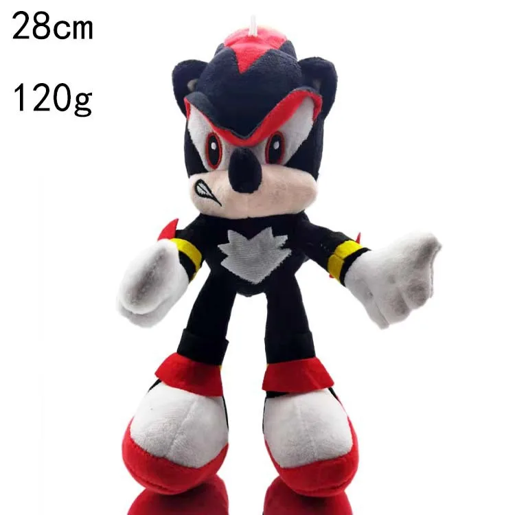 High Quality 6 colors 28cm 11 inch soft plush super Sonic toys