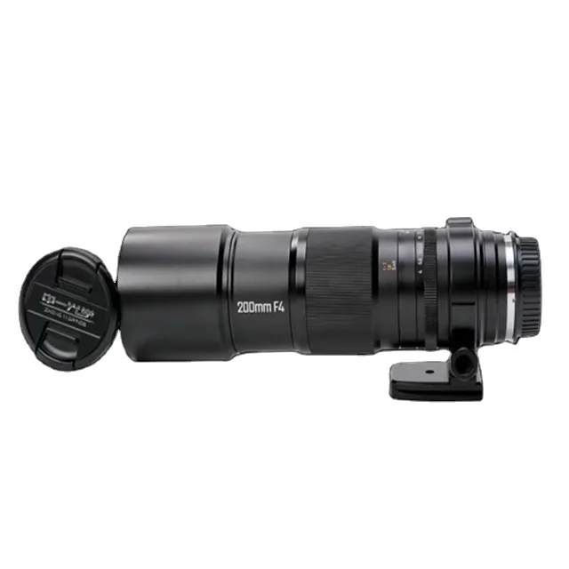 200mm F4.0 full-frame macro lens 100 micro lens 1:1 magnification infinity focus APO design