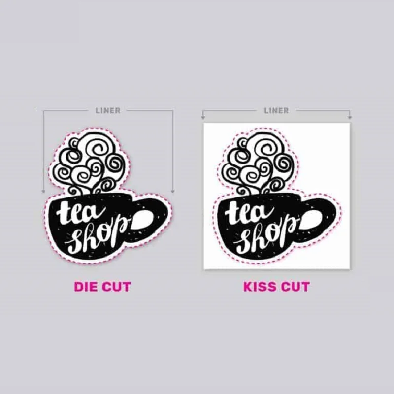 Custom EggShell Sticker Logo Printing individual Sheet pvc vinyl waterproof die cut stickers