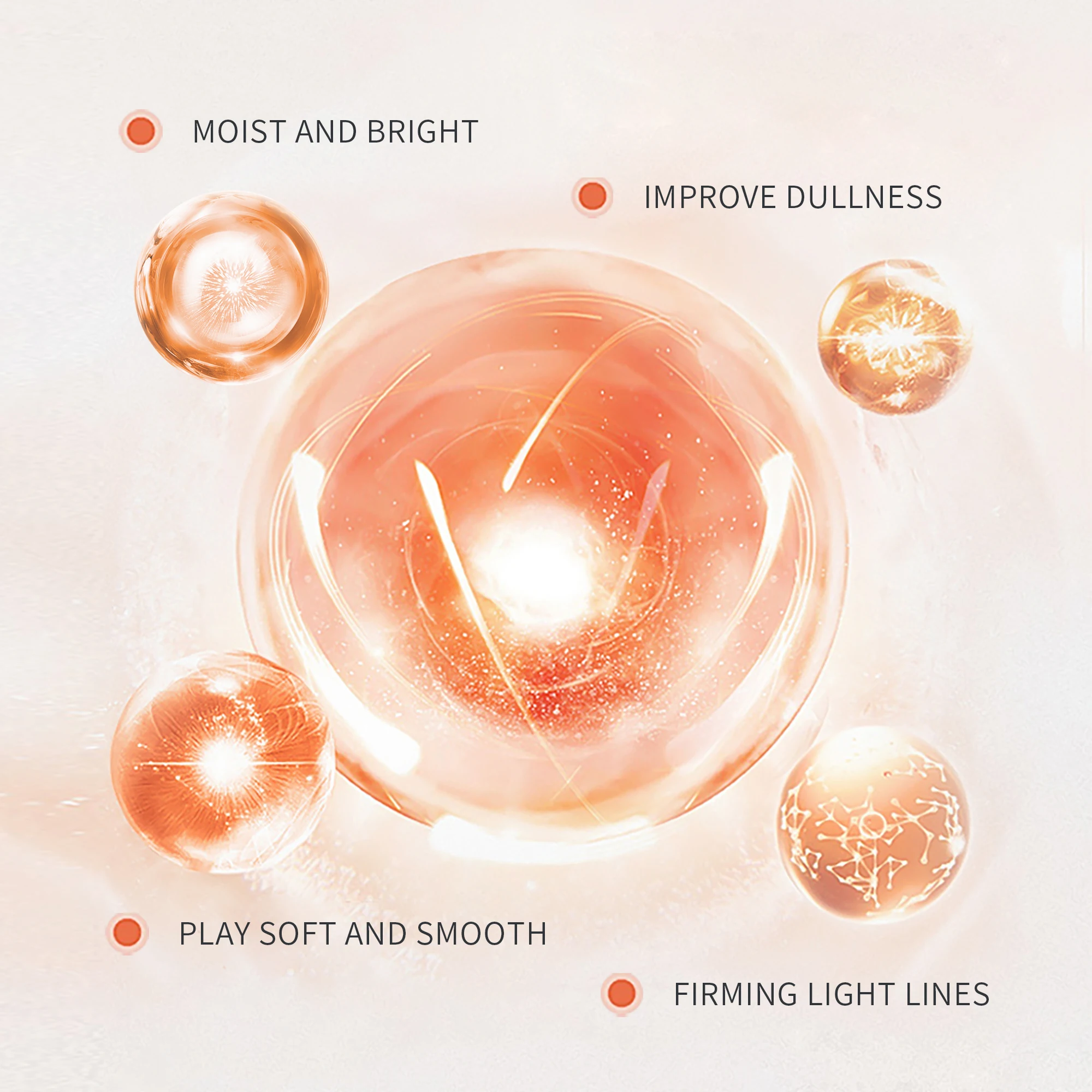 Private Label Face Essence Oil for Anti-Aging Acne Dark Spot Remover Rose Black Tea Yeast Extract Sensitive Skin