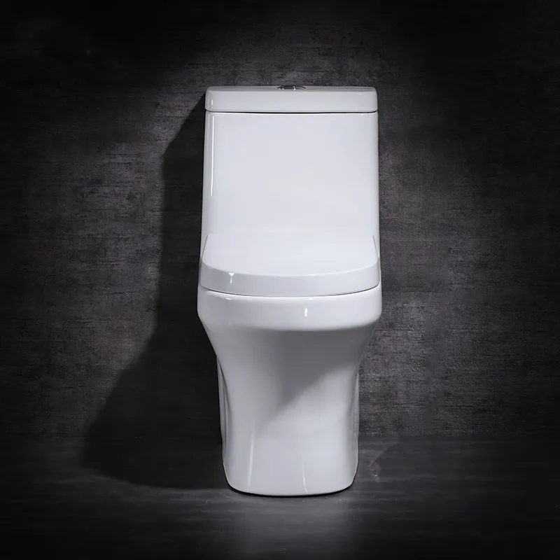 One Piece Siphonic Excess Eddy Ceramic Toilet S-trap Chaozhou Sanitario Retrete Water Closet