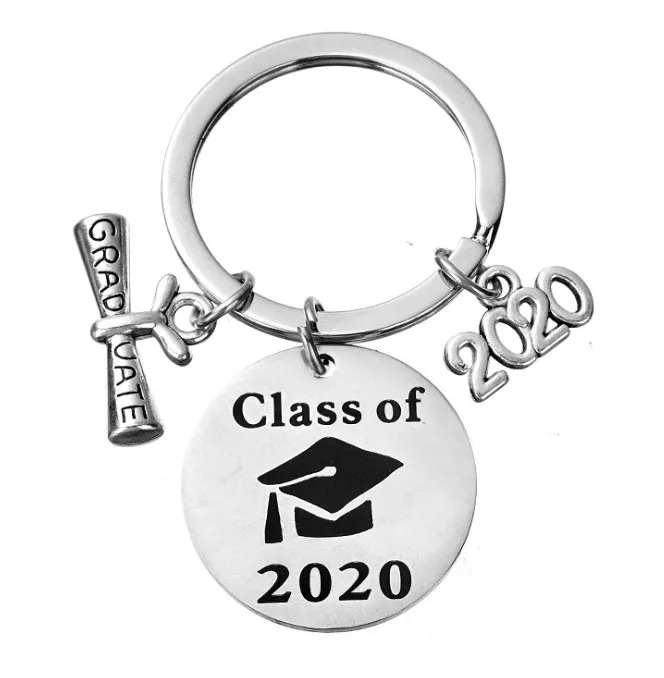 Factory Price  My Story is Just Beginning Encouragement Graduation Gift 2020  Metal Keychain for Promotion