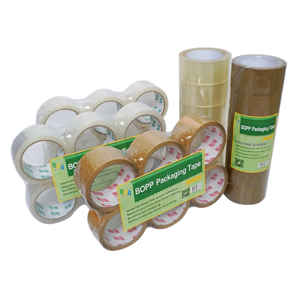 globe fashion low noise plastic transparent adhesive bopp tape manufacturers