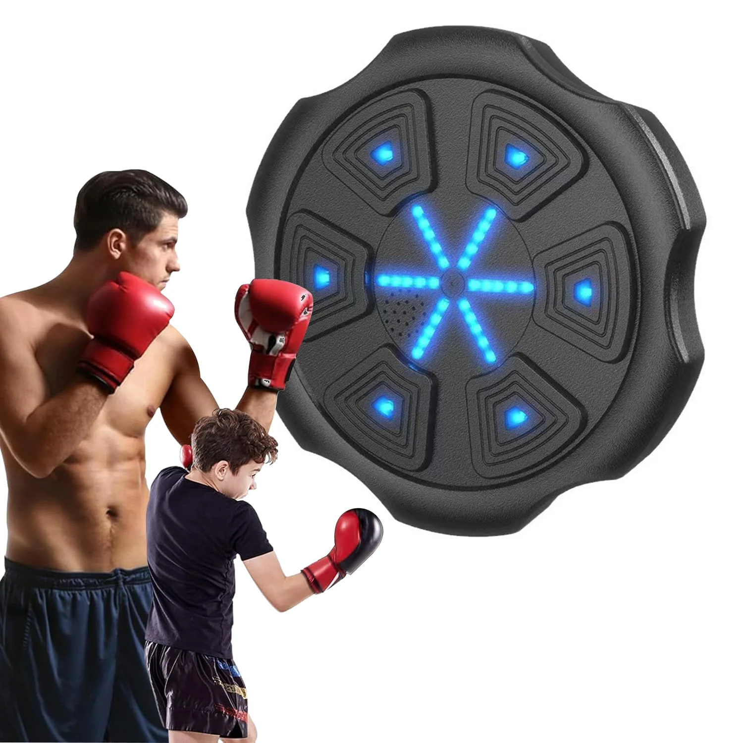 RS Factory Smart Focus Agility Training Digital Boxing Electronic Intelligent Music Boxing Machine Wall Mounted Boxing Machine