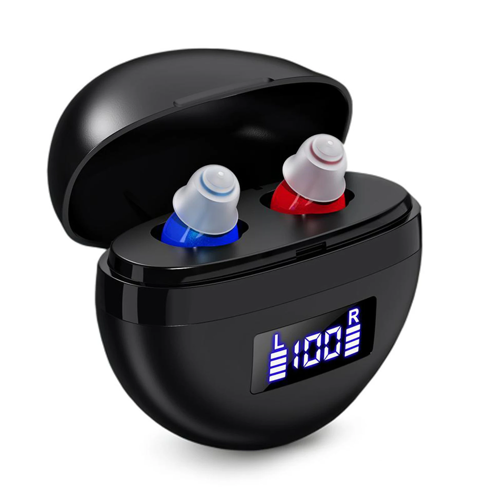 China Mini Invisible Hearing Aids Ear Machine Cheap Price Sound Ear Amplifier Rechargeable Digital Aid Earphone for the Deafness