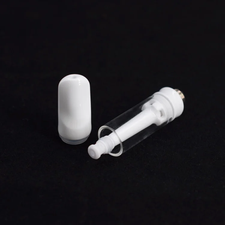 Оптовая продажа, новый дизайн, полностью керамический картридж для вейпа, резьба 510 с 4 отверстиями для входа