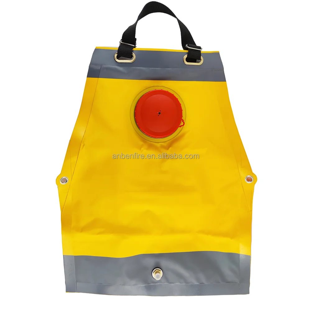16L 20L PVC Firefighter forest fire extinguisher backpack with hand pump
