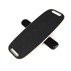 Wobble Rocker Board Balance Standing Roller Balance Pad with Cushion Disc