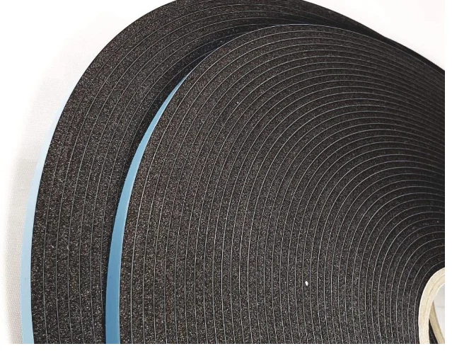 Norton double sided structural adhesive glazing tape Width 1/4inx Thick 1/8in x 75ftBlack