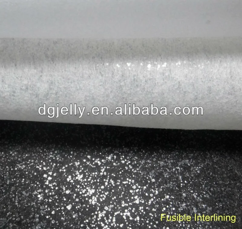 100% polyester non woven chemical bonded fusible fabric for embroidery or garment interfacing