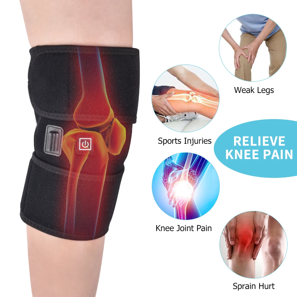 Arthritis Pain Relief Injury Recovery Thermal Heat Therapy Wrap Hot Compress Knee Heating Pad