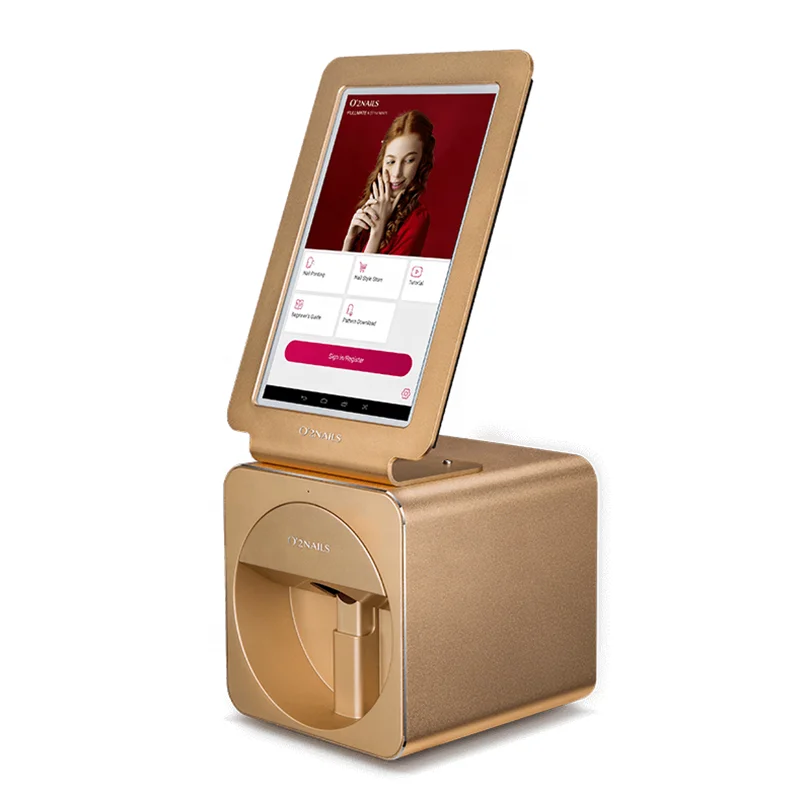 Mobile O2Nails X11 plus 3D Nail Printer  Nails Art Equipment Nail Salon Intelligent DIY