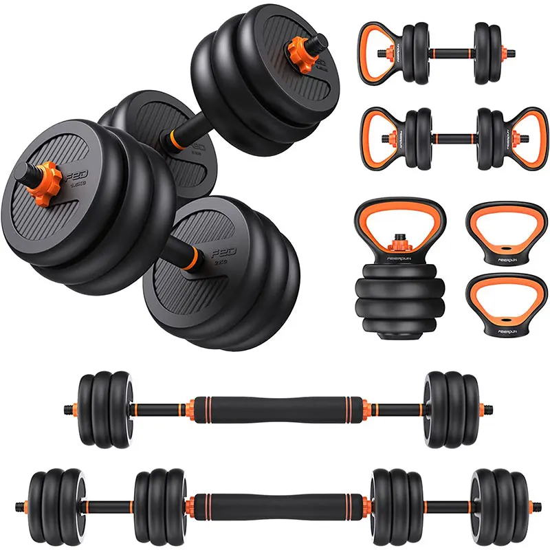 Wholesale Directly Sale Home Gym for Fitness Customized Training Equipment Adjustable Dumbbell Set