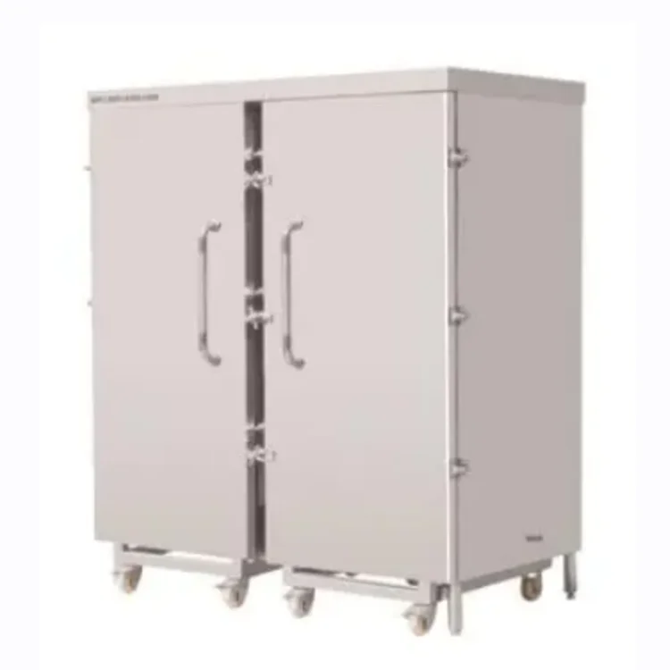 Commercial Kitchen Stainless steel electric gas rice fish dim sum steam cabinet steaming steamer cabinet