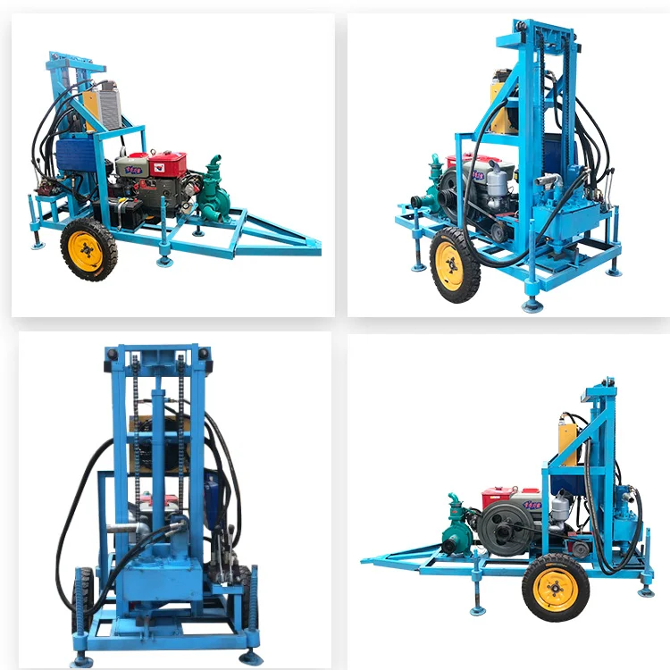 HongRun hot sell 150m drill rig machine Easy to use and easy to operation.