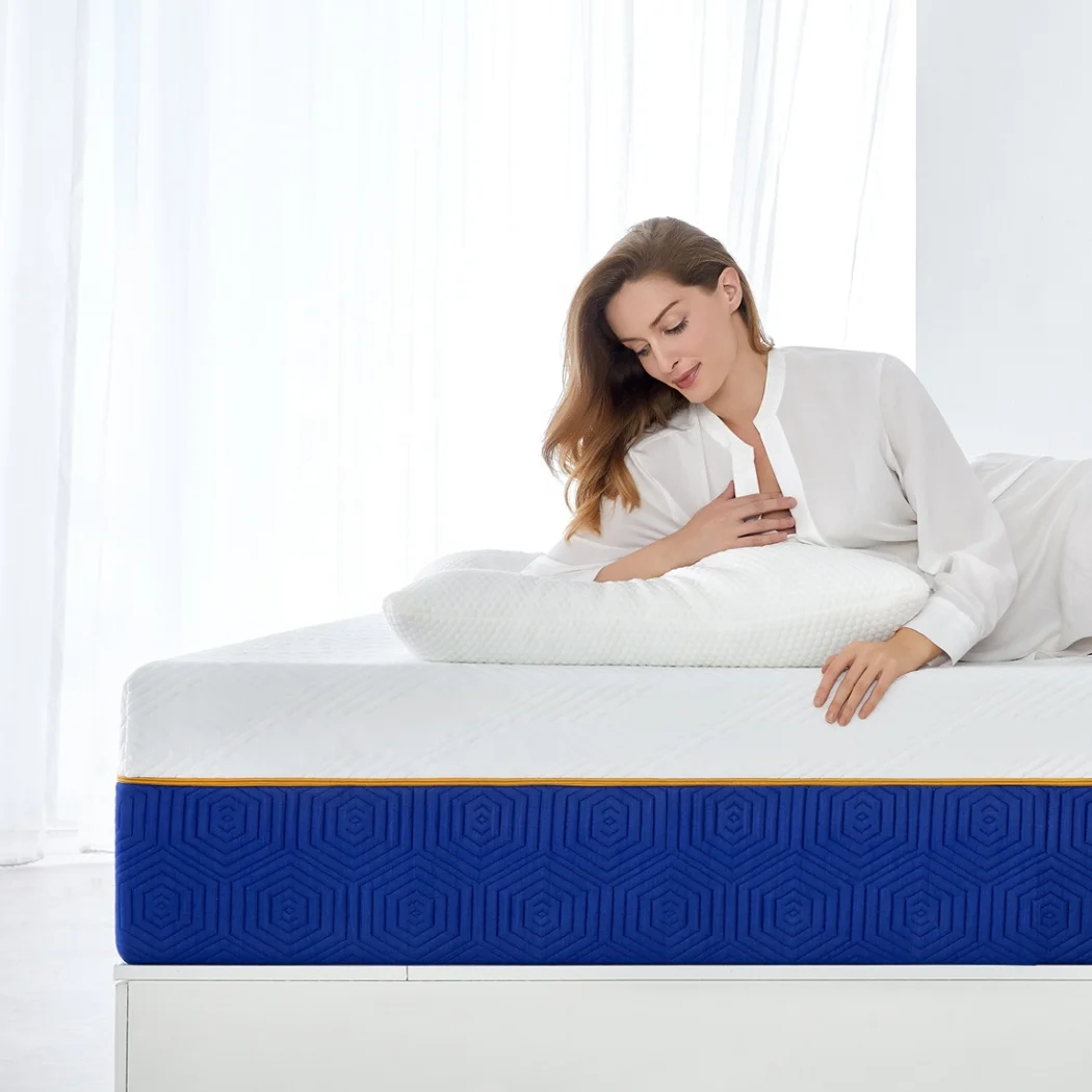 Quality Assurance Contemporary Luxury Bedroom Furnitures Hotel King Queen Size Gel Memory Foam Mattress