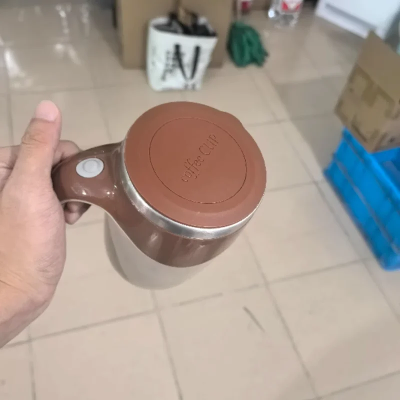 Home Office Stirring Cup,Suitable Coffee/Milk/Protein Powder 380ml Lightweight Self Mixing Cup with High Speed