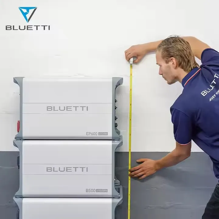 Bluetti Высокое напряжение 10kWh LiFePo4 литиевая батарея для домашнего хранения энергии с B500 и EP600