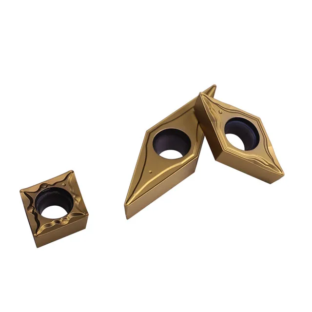 DCMT/CCMT/VBMT-FG  Cermet Inserts Yellow Coating  Turning Inserts  Turning Tool