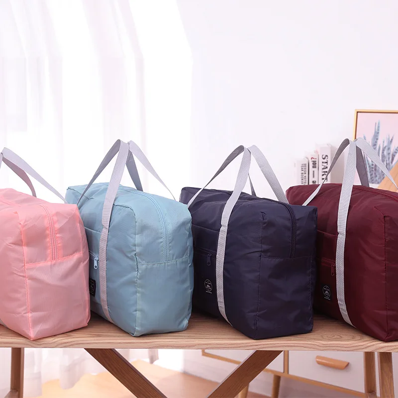 Best Quality Customize Durable Foldable Water Resistant Polyester Travel Duffel Luggage Exercise Gym Bag Gift Bags