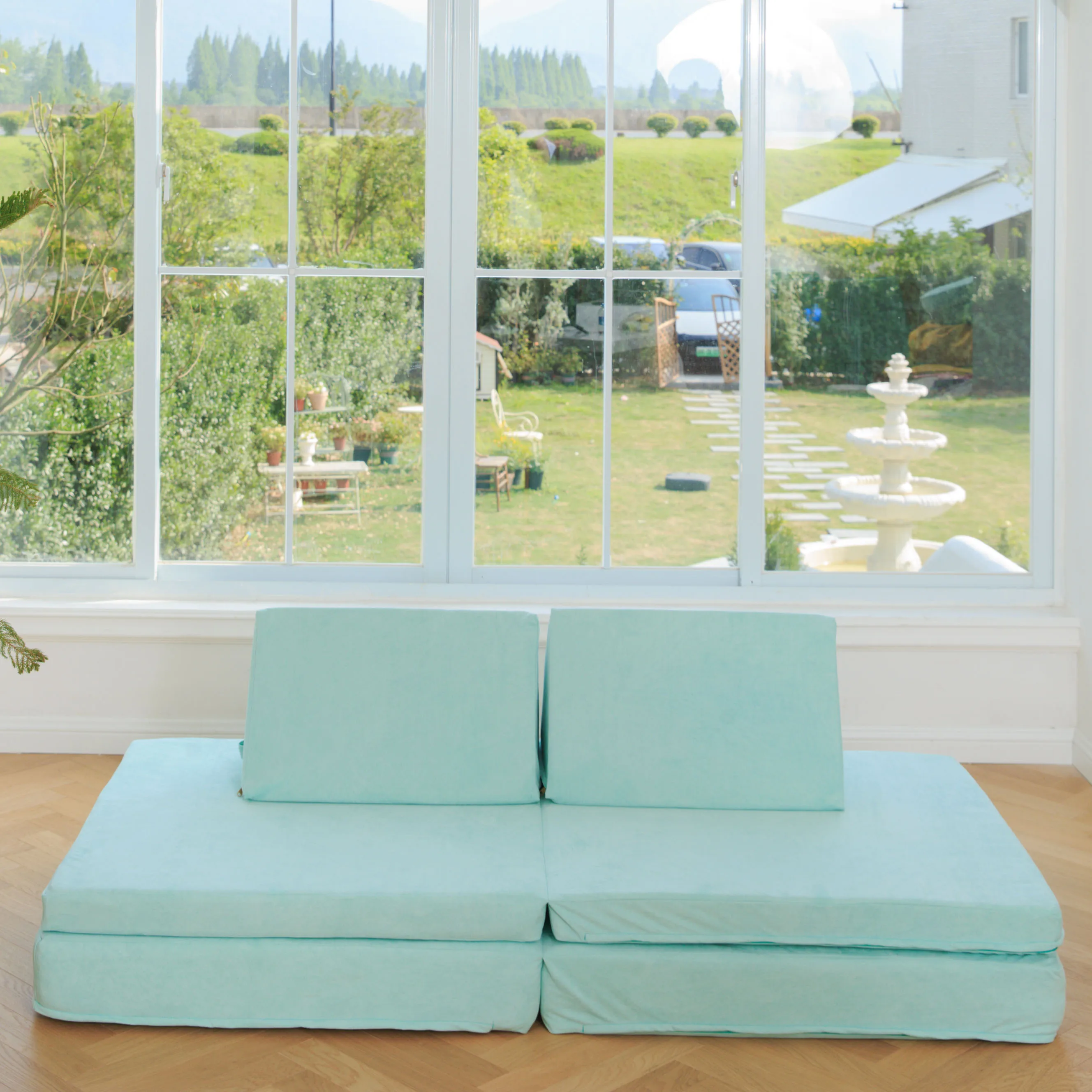 2021 Hot selling reclining sofa modular set dancing play diy home lounge sofa kids play couch