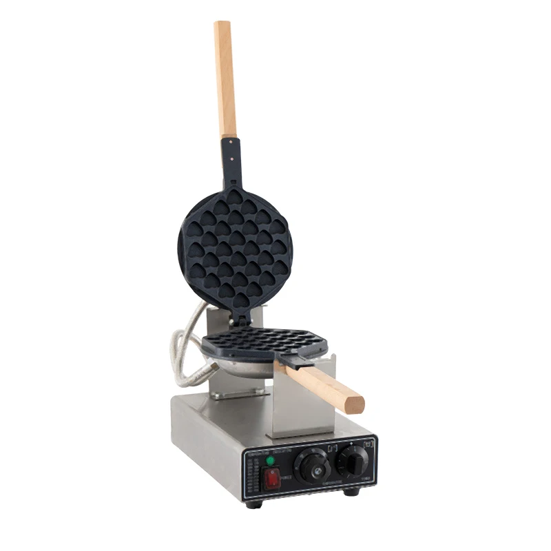 Hong Kong Commercial Electric Non Stick Bubble Egg Ball Waffle Maker Stainless Steel Non-stick Waffle Cake Baking Mold Plate
