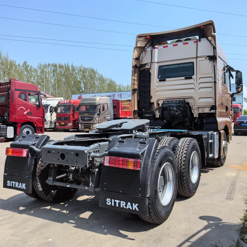 Mining transportation used sitrak 6x4 trcator truck 10wheels 30-40tons 540hp diesel tractor truck for sale