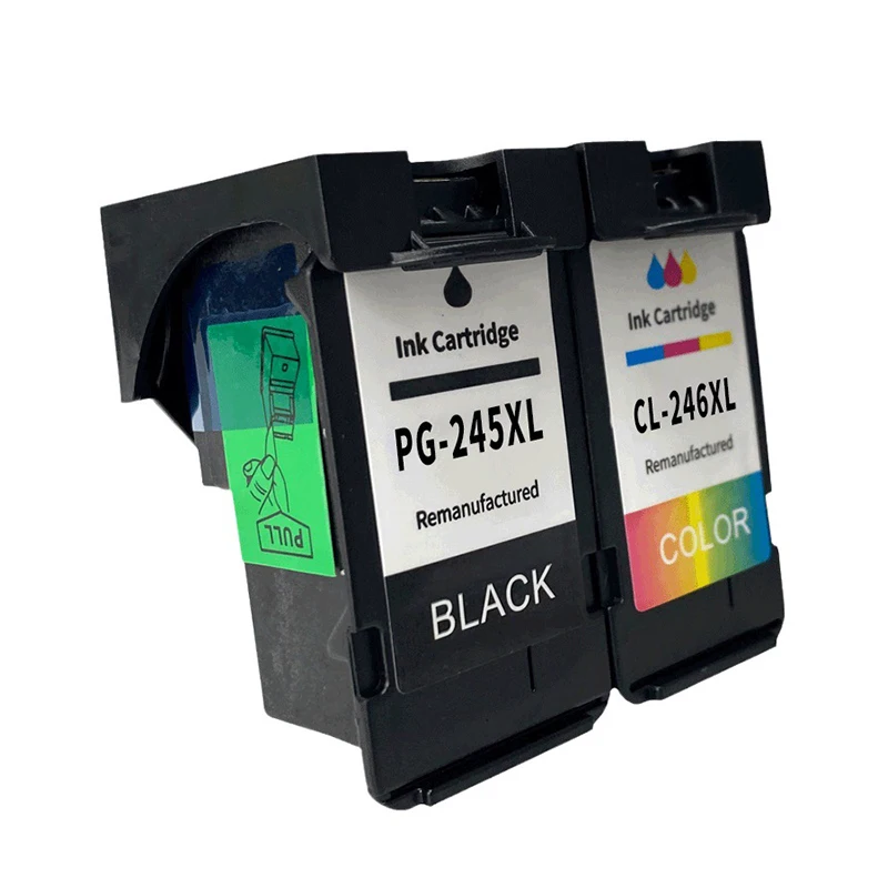 245XL PG-245XL PG-245 PG245 XL PG245XL PG 245 CL-246XL CL-246 CL 246 Remanufactured Ink Cartridge for Canon PIXMA