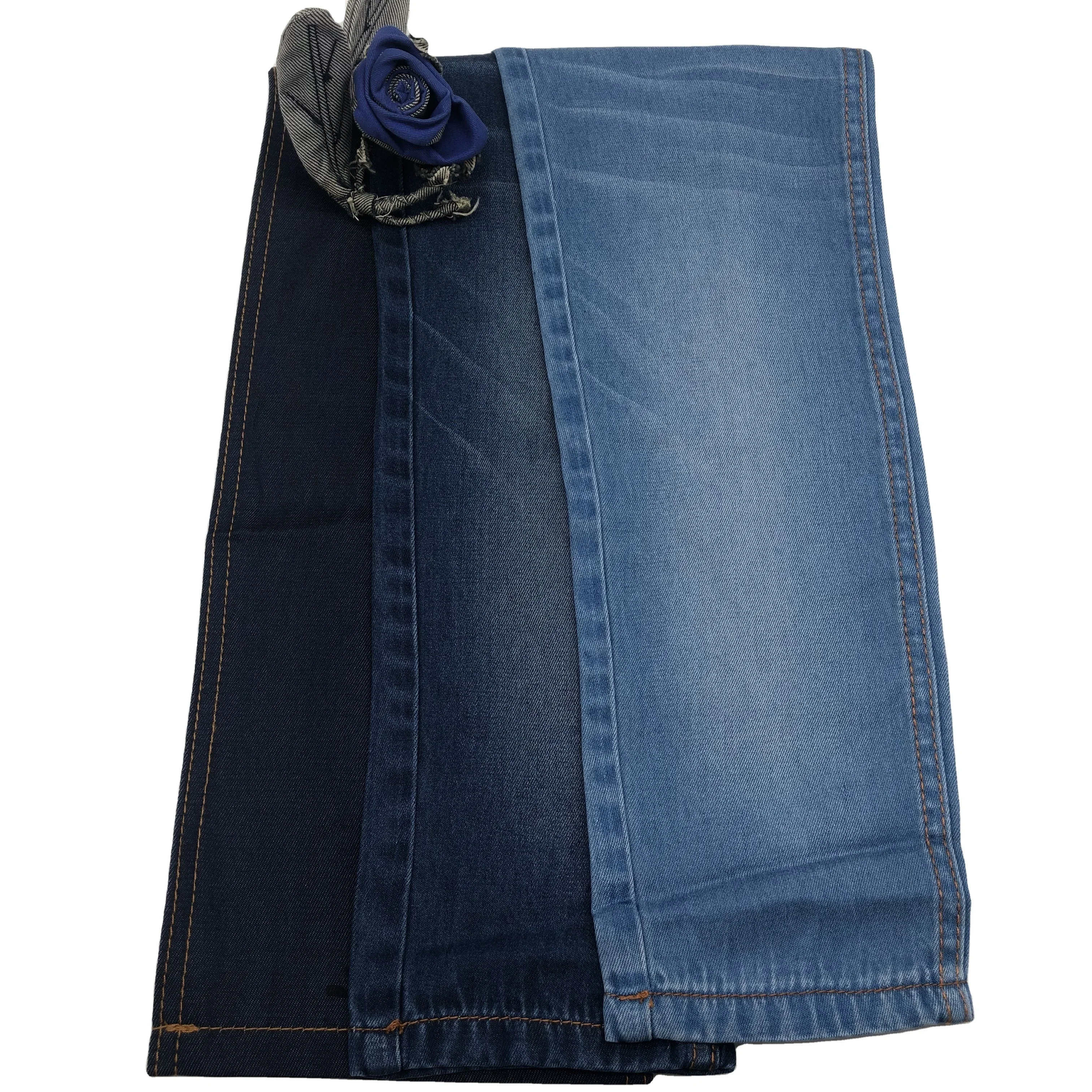 
7.7oz 100% lyocell denim fabric wholesale jeans fabric 