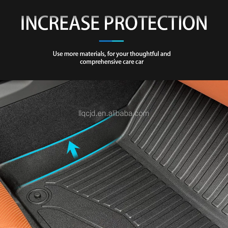 Can customize any car model / Foot Mats 3D Odorless Waterproof  Car Mats Car Floor Liner
