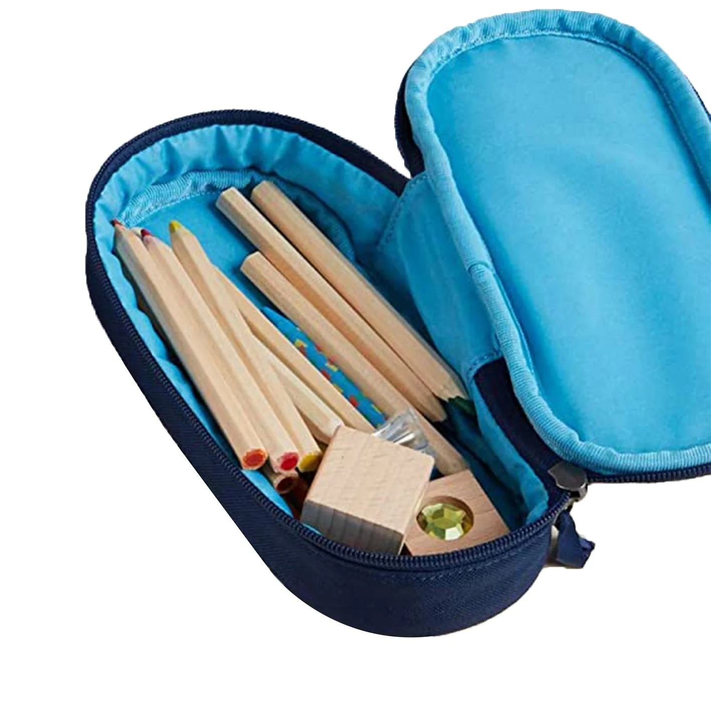 Wholesale Custom School Stationery Supplies Large Capacity Cute Students Children Pencil Bag Pen Case