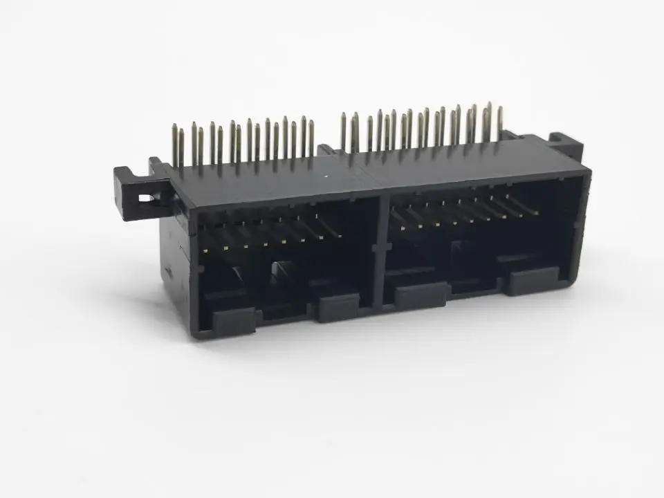 Коннектор PCB двухрядный 2 5 90 градусов автоматический разъем полуголово-позолоченный