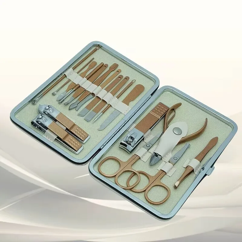 18  pcs Nail Clipper Set Nail Clipper 16 Sets Of Ear Digging Nail Clipper Set Dead Skin Pliers Pedicure Knife Manicure Tool