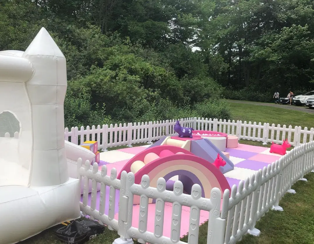 pink and white factory Soft Foam Children Educational Play equipment toy Building Blocks for Toddlers and Preschoolers play set