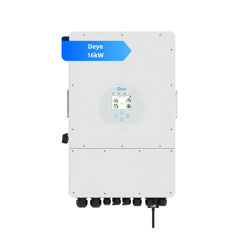 New Arrival Factory Price  Deye Inverter 16kW Three Phase Hybrid Inverter  for Home Solar System