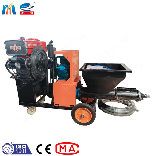 keming KLW spray machine for plastering Plaster Spray Machine with rotor and stator Made In China