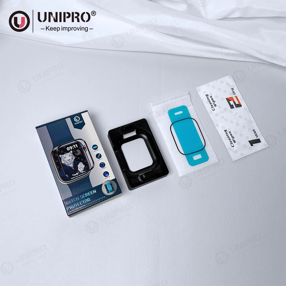 UNIPRO High Clear Anti-Scratch Watch Film Protector Tempered Glass For Apple Watch Ultra 41mm 45mm 49mm Screen Protector