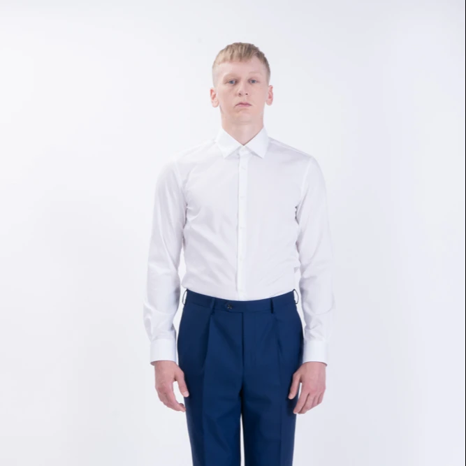 Kutesmart воротником и длинным рукавом из хлопка и классическим клетчатым Формальные Slim Fit мужские весенние блузки и рубашки для девочек; Одежда