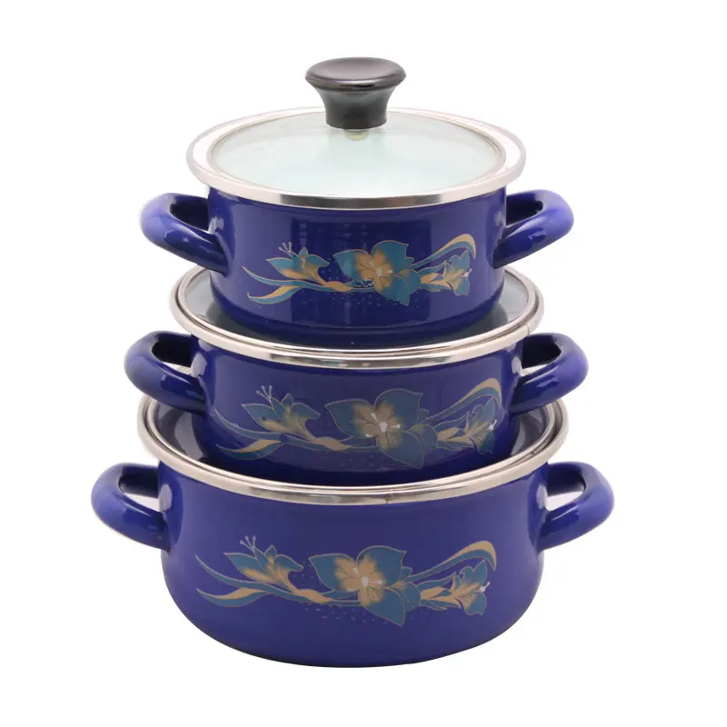 Hot Sales American Style Cast Iron Dutch Oven with Classic Non-Stick Enameled Oval Pot Casserole Ceramic Lid