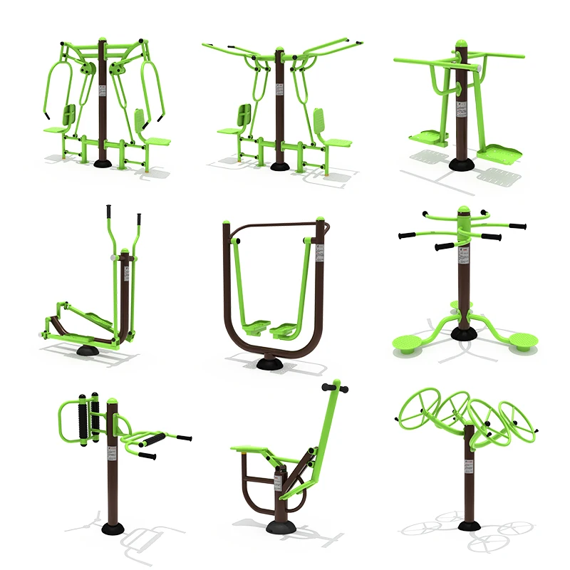 2022 china luxury sports fitness sets equipment steel outdoor exercise